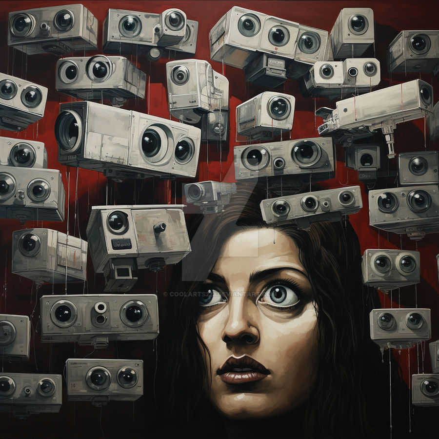 Cameras watching you by Coolarts223 on DeviantArt