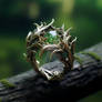 Jewelry ring of Zyra from League of legends