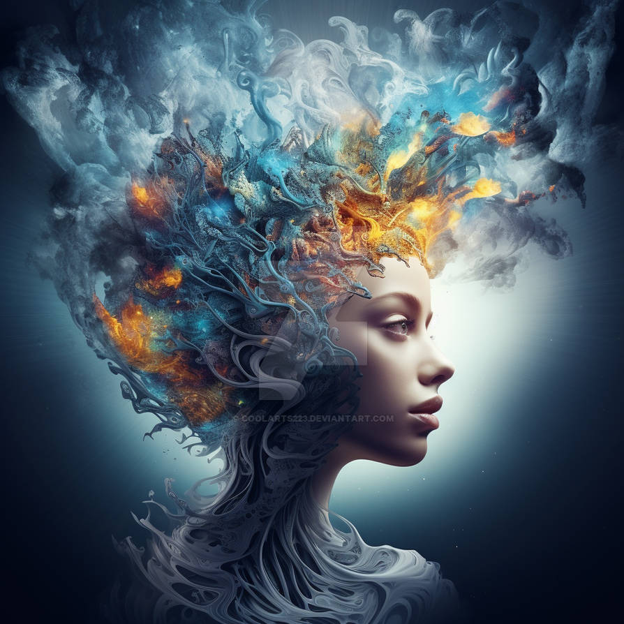 Abstract fractal illustration of consciousness by Coolarts223 on DeviantArt