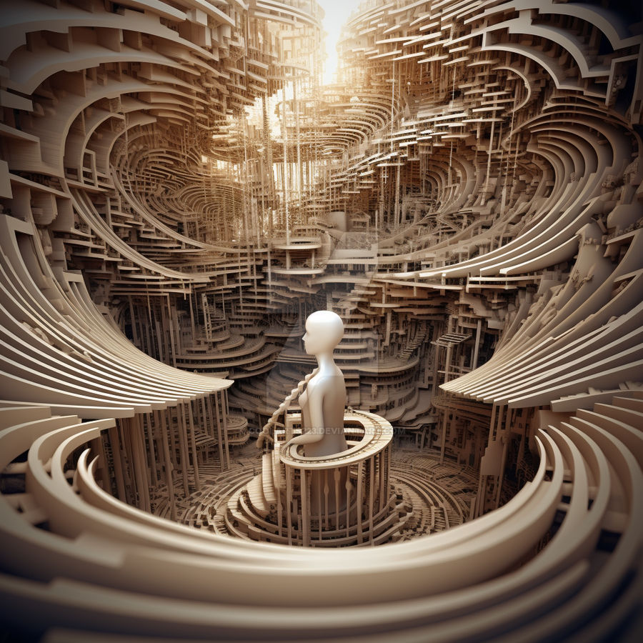Imagination. 3D abstract illustration by Coolarts223 on DeviantArt
