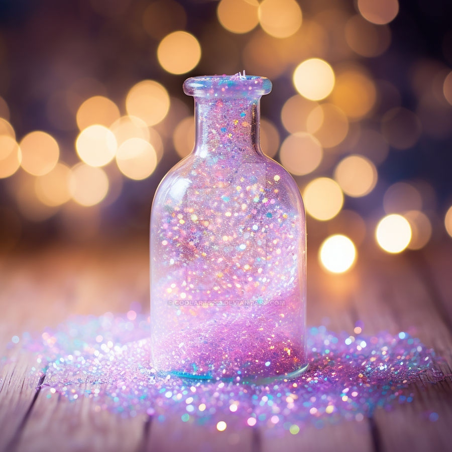 Fairy Dust Pixie Glitter Potion Bottle Magic