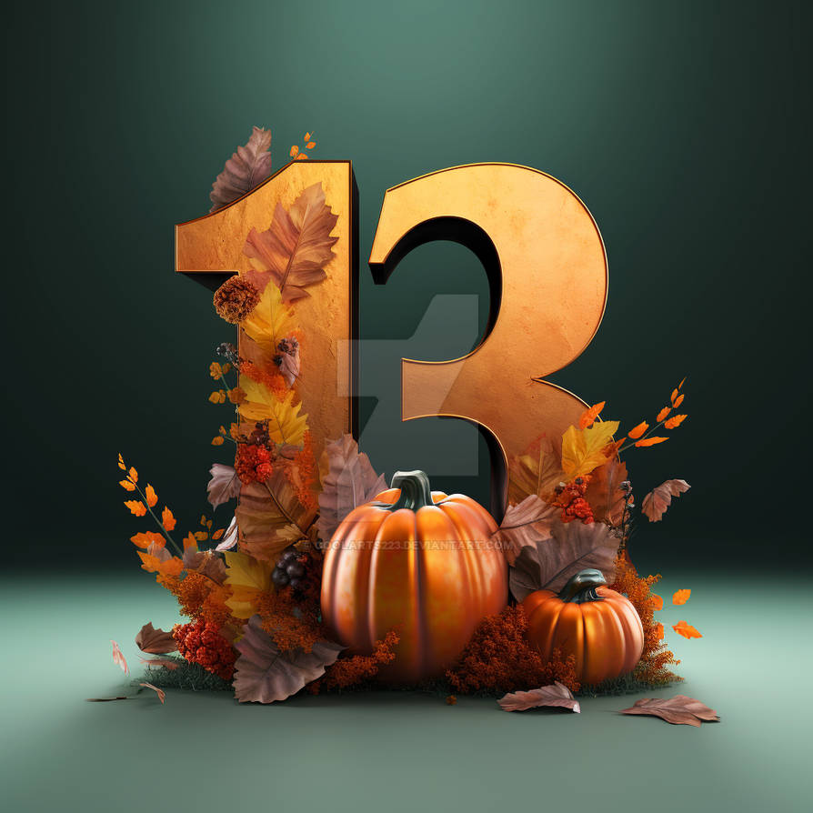 Thirteen Num Thirteen number by Coolarts223 on DeviantArt