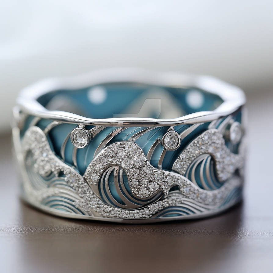 Beautiful ring with great wave by Coolarts223 on DeviantArt