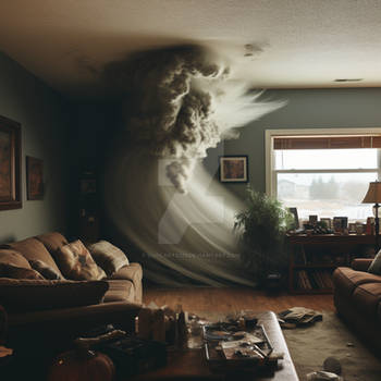 Tornado in a room