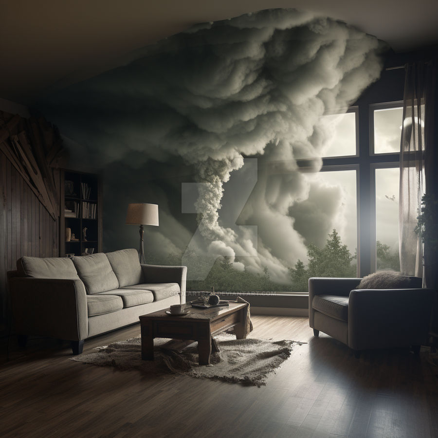 Tornado in a room by Coolarts223 on DeviantArt