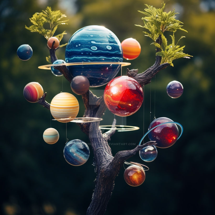 Planets Using Fruit Planets as fruits on a tree by Coolarts223 on DeviantArt