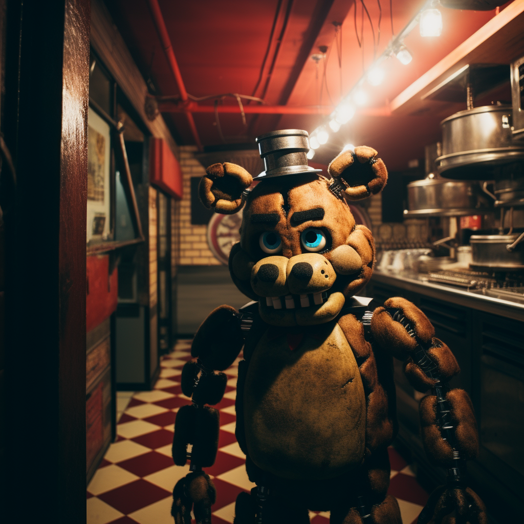 Five nights at Freddy's. Realistic animatronic by Coolarts223 on