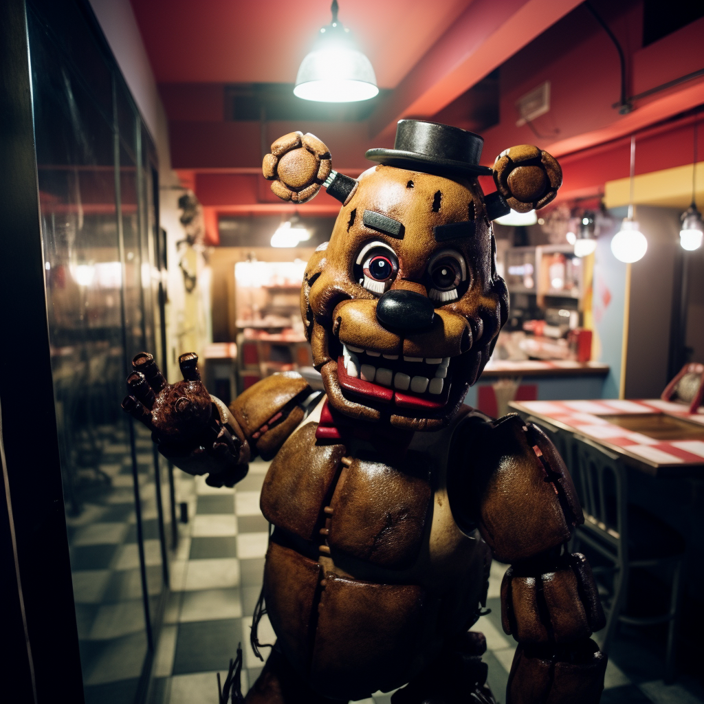 FNaF 1 animatronics ''accurate'' by GhostAlpha107 on DeviantArt