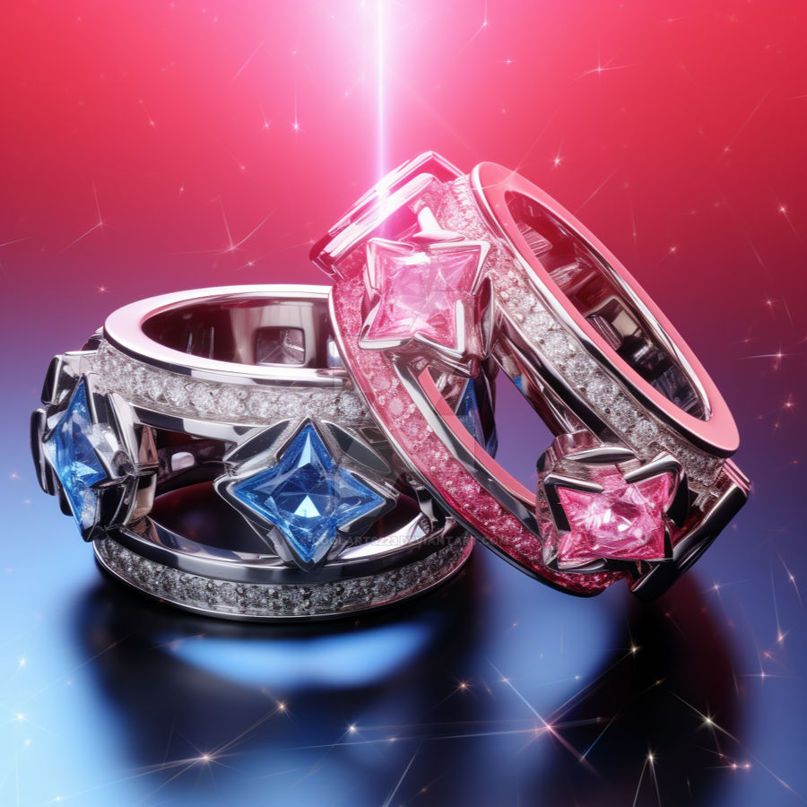 Shimmering rings by Coolarts223 on DeviantArt