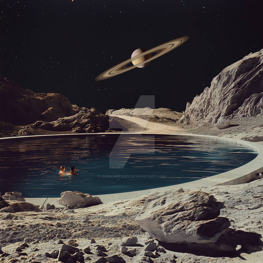 Swimming pool on the Moon by Coolarts223 on DeviantArt