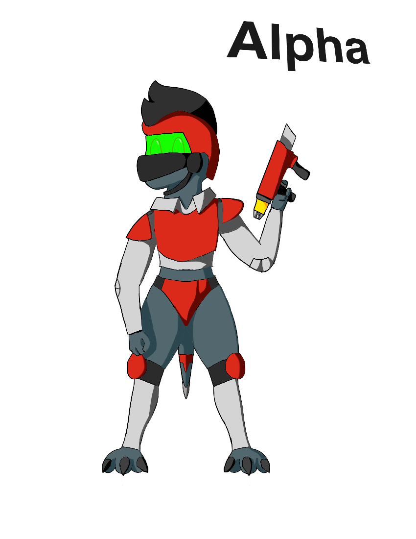 Alpha (oc) by ReimagintionArtz on DeviantArt