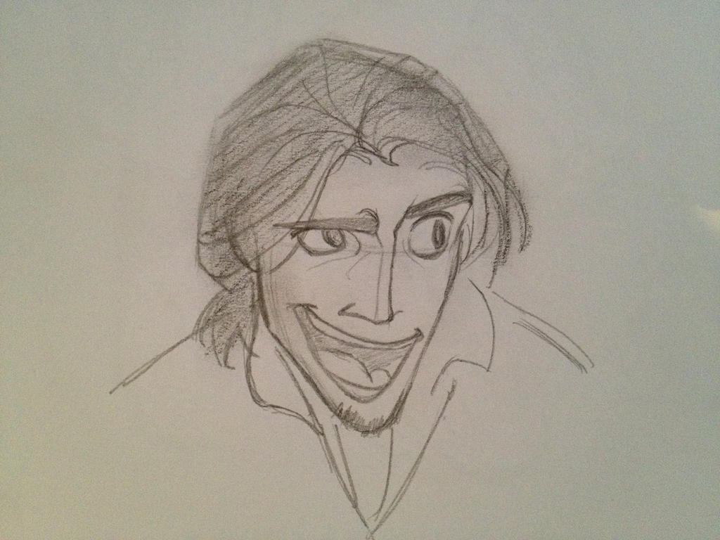 Flynn Rider Rizz Drawing Flynn Rider03 by CeeDeeKay on DeviantArt