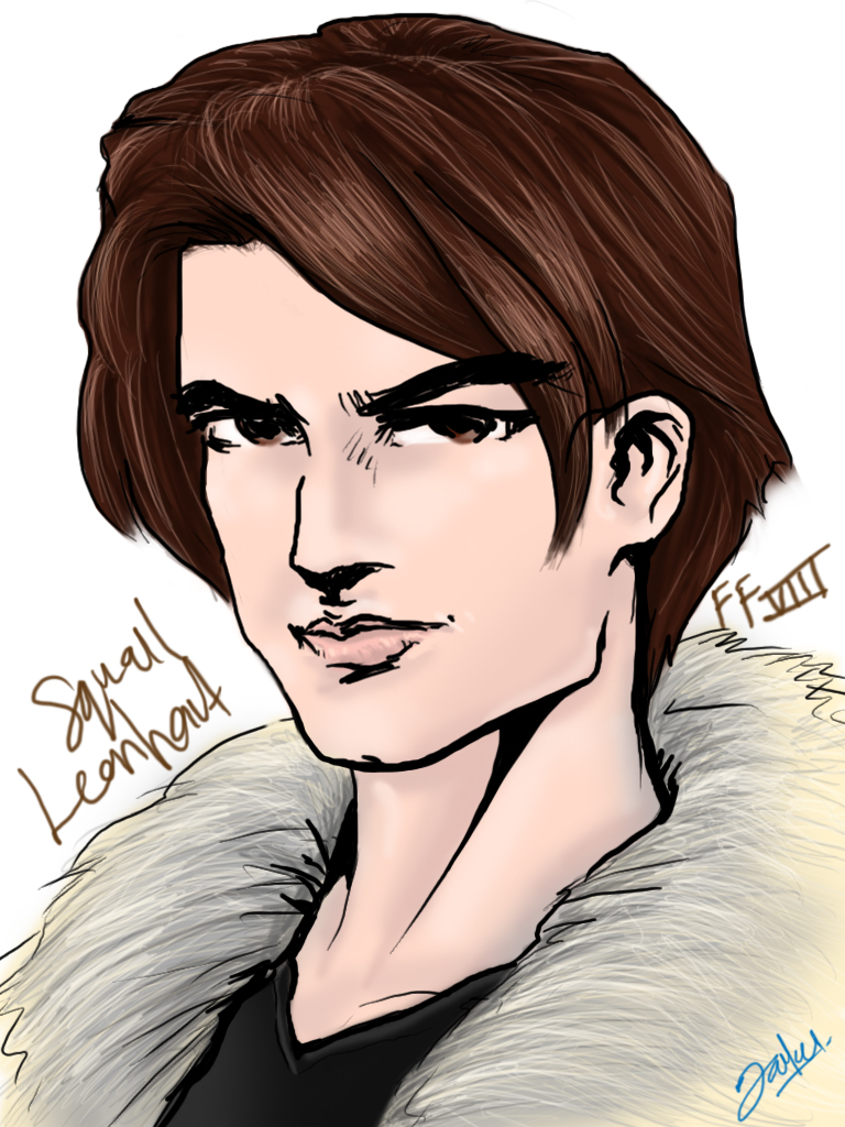 Final Fantasy 8 - Squall Leonhart.