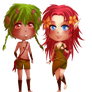 Milan and Octavia - Win a free chibi request !