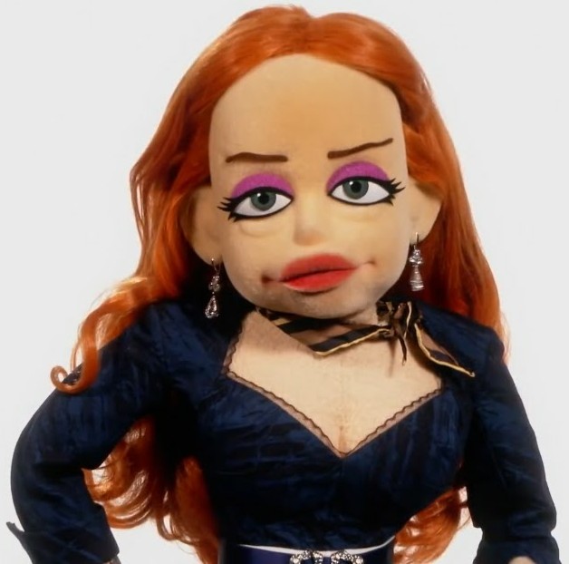 Sandra Puppet Sandra White In A White Background by Darrelltheartfan on DeviantArt