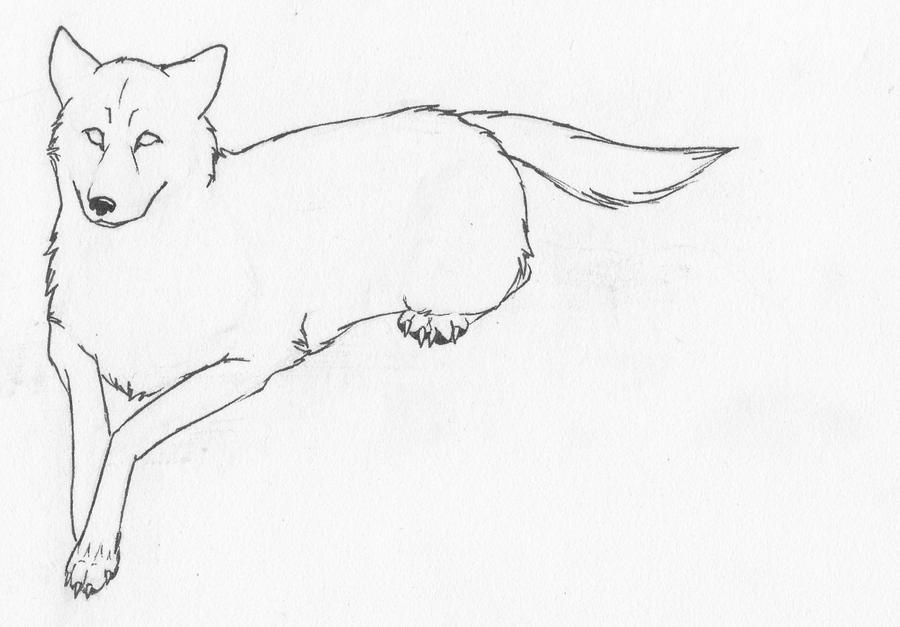 floating wolf by WildFirefly on DeviantArt