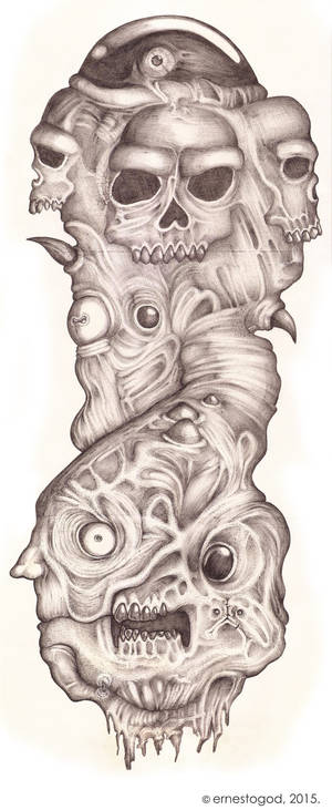 Among the Remains of Madness by ernestogod Among the Remains of Madness by ernestogod