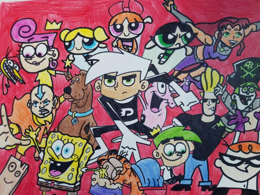 Cartoon Collage by DarkShadowrule on DeviantArt