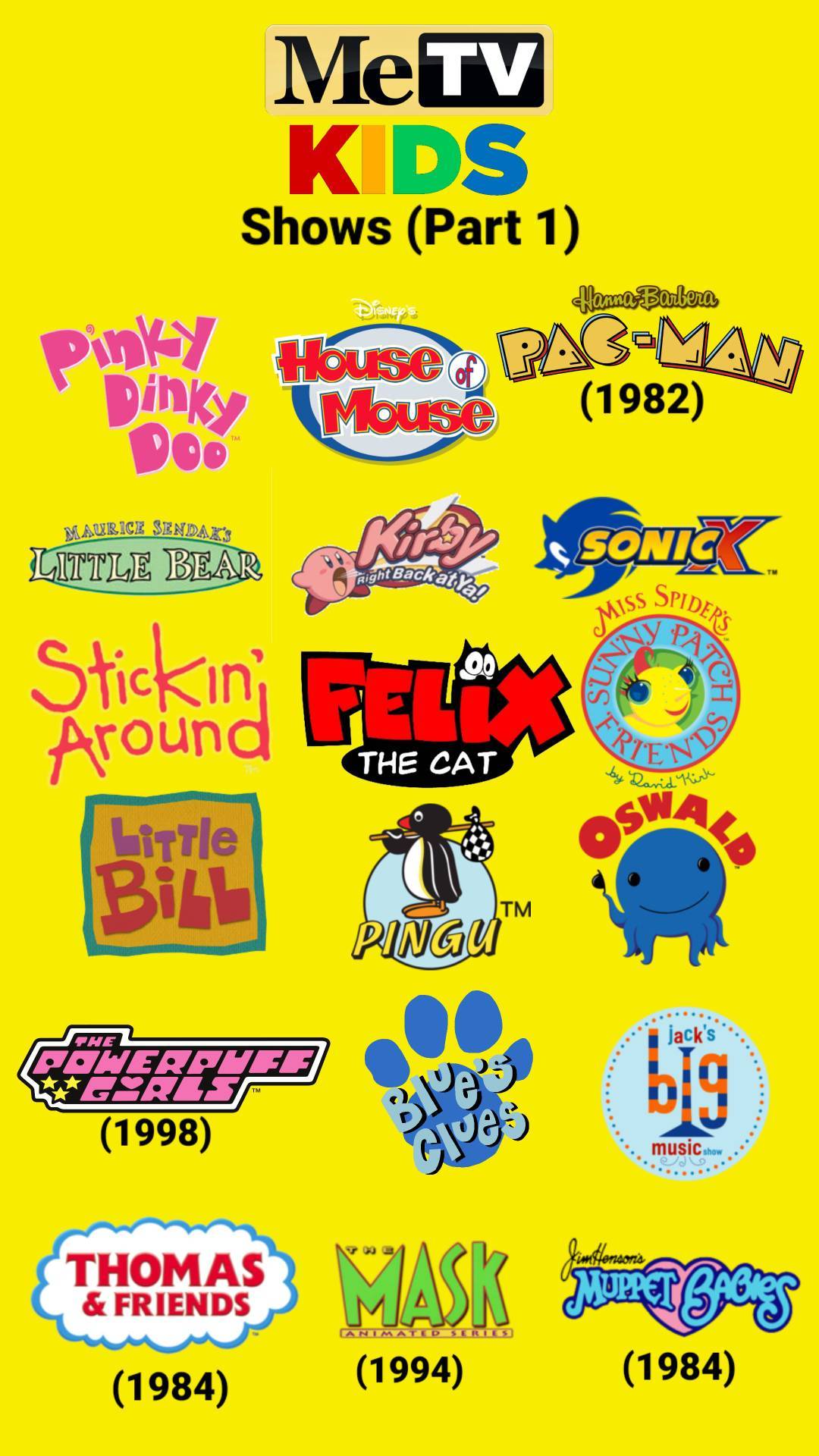 MeTV Kids Shows (Part 1) by LesageTheSecond on DeviantArt MeTV Kids Shows (Part 1) by LesageTheSecond on DeviantArt