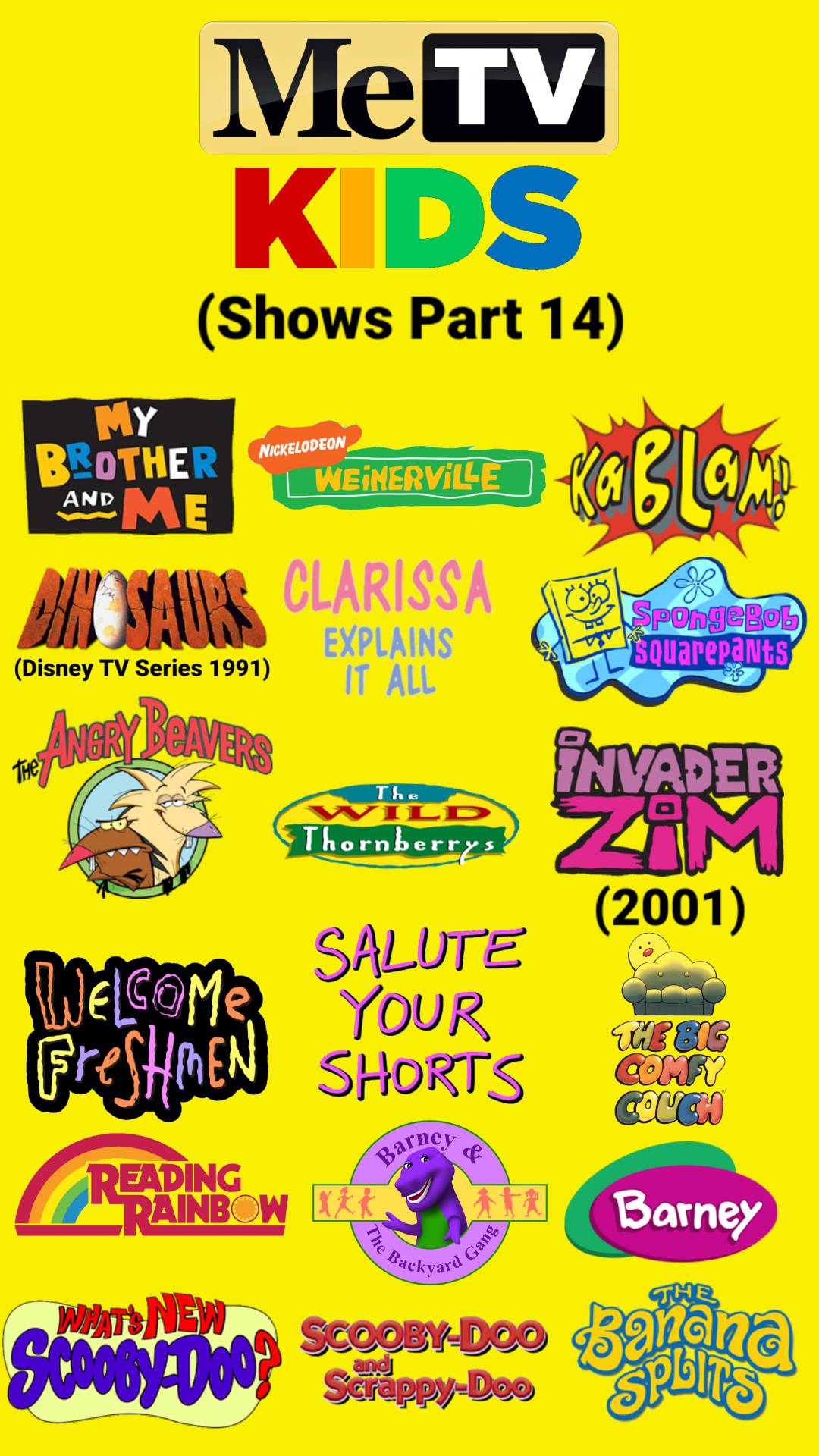 MeTV Kids Shows (Part 14) by LesageTheSecond on DeviantArt MeTV Kids Shows (Part 14) by LesageTheSecond on DeviantArt