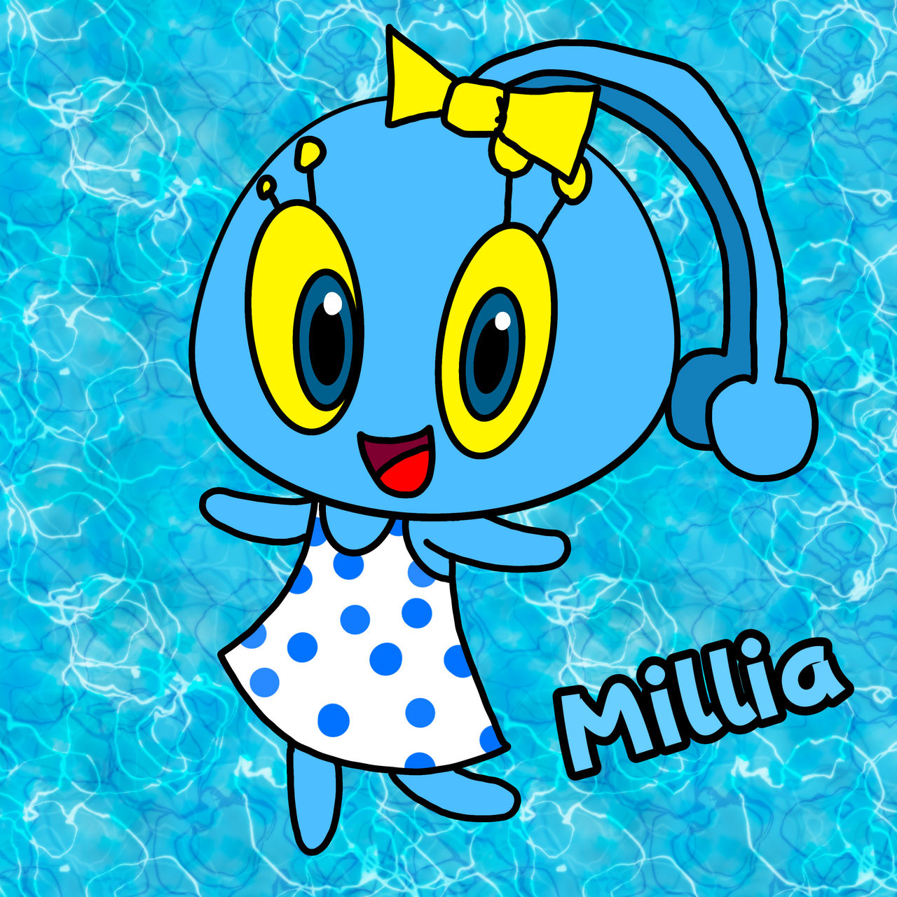 Milaliaf OC: Millia The Manaphy by LesageTheSecond on DeviantArt