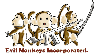 evil monkeys