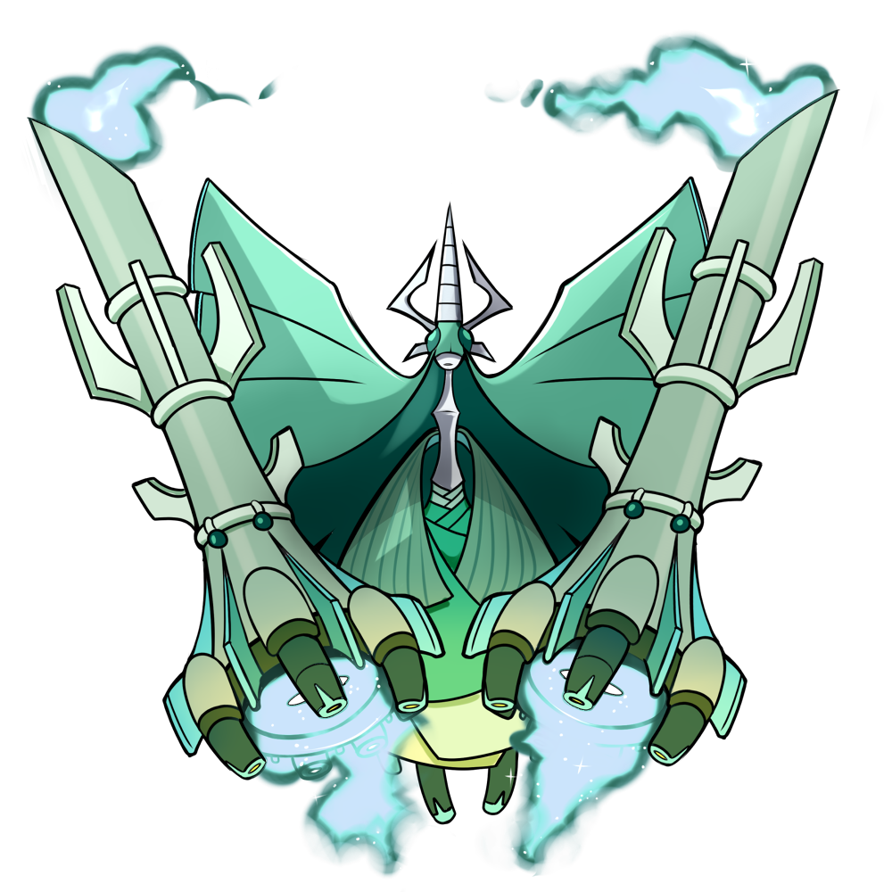 Cosmopoliturtle — Shiny Celesteela Celesteela Shiny Pokemon so far