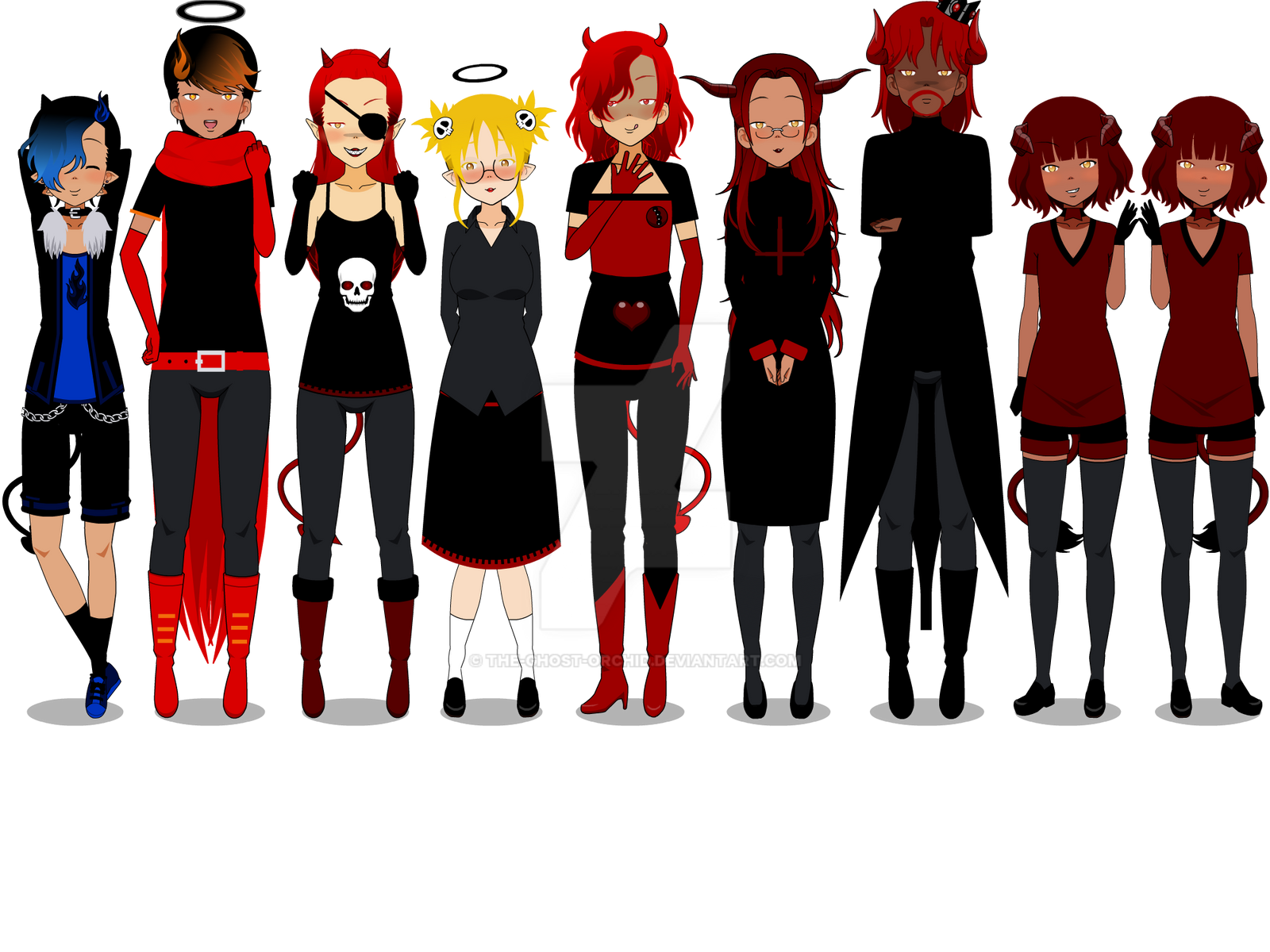 Human Tale Undertale AU-Humanized-HellTale by The-Ghost-Orchid on DeviantArt