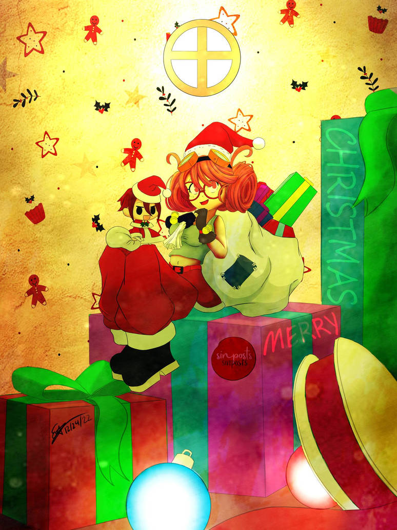 Christmas illustration by sinposts on DeviantArt