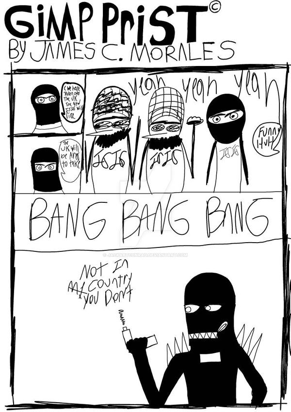 Gimp priest comic by James C. Morales by JackArtConrad on DeviantArt