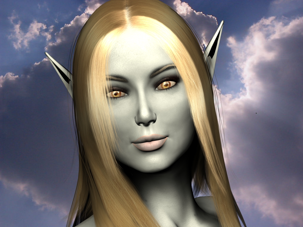 Female Elf - Face