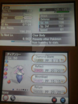 diancie for sale/trade OTD (CLOSE)