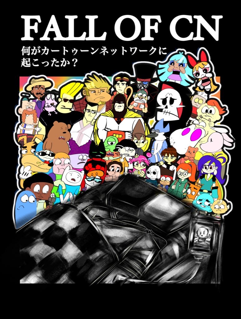 Collapsed Network Cartoon FALL OF CARTOON NETWORK by kotarodesu1126 on DeviantArt
