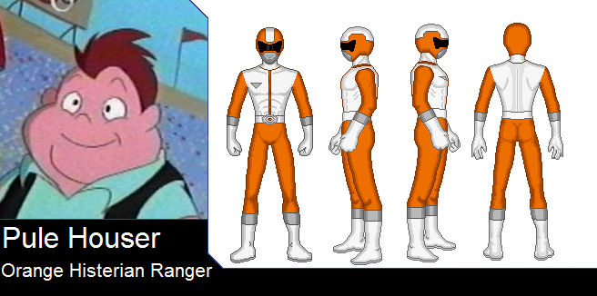 Orange Hair Ranger Orange Histerian Ranger by TheFranksterChannel on DeviantArt