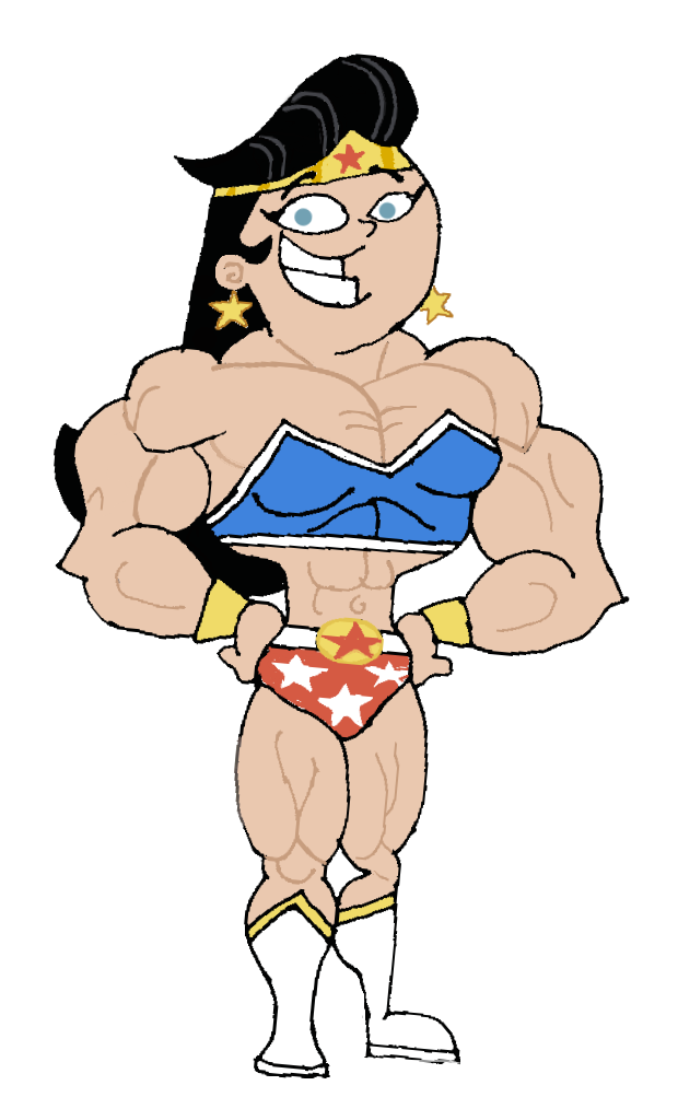 I'm Wonder Gal! I'm Super Strong and Popular!