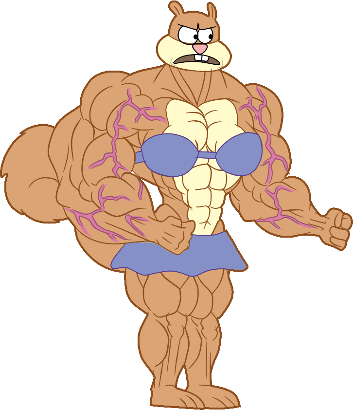 Muscle Sandy (Color by NixTack)