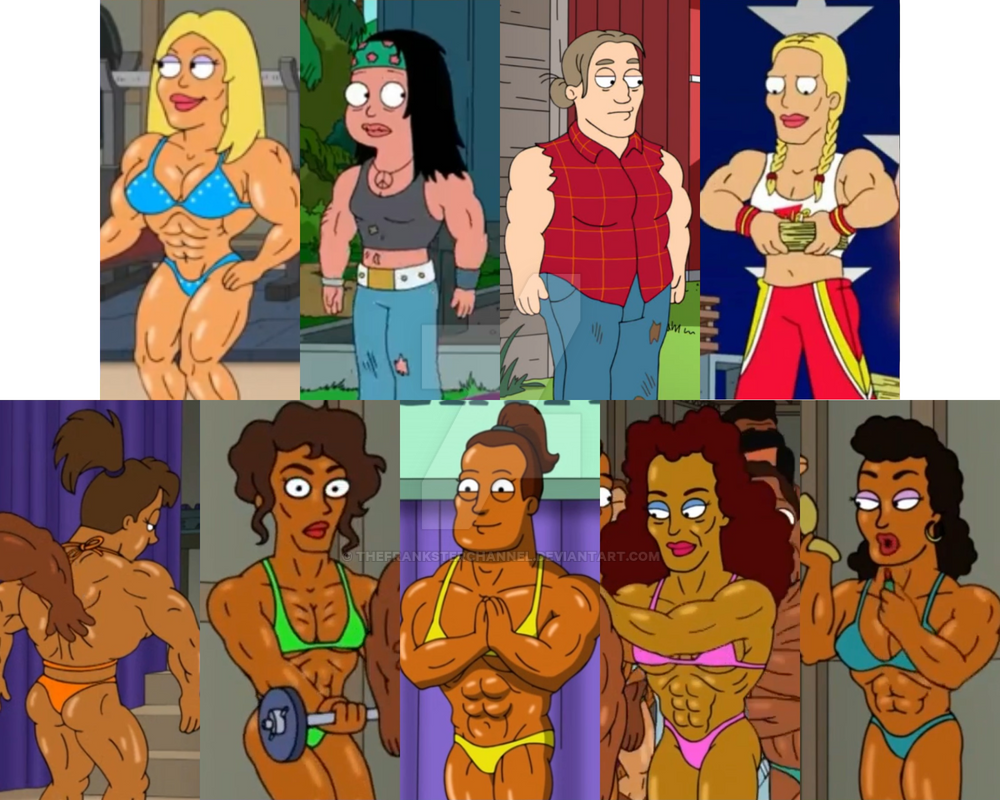 American Dad (Muscle Episodes Collage)