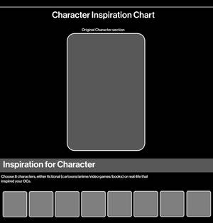 CartoonMeister's Character Inspiration Chart