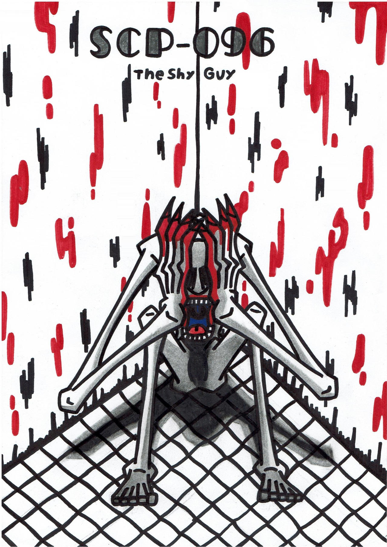 SCP-096 The Shy Guy by BlueStrike01 on DeviantArt