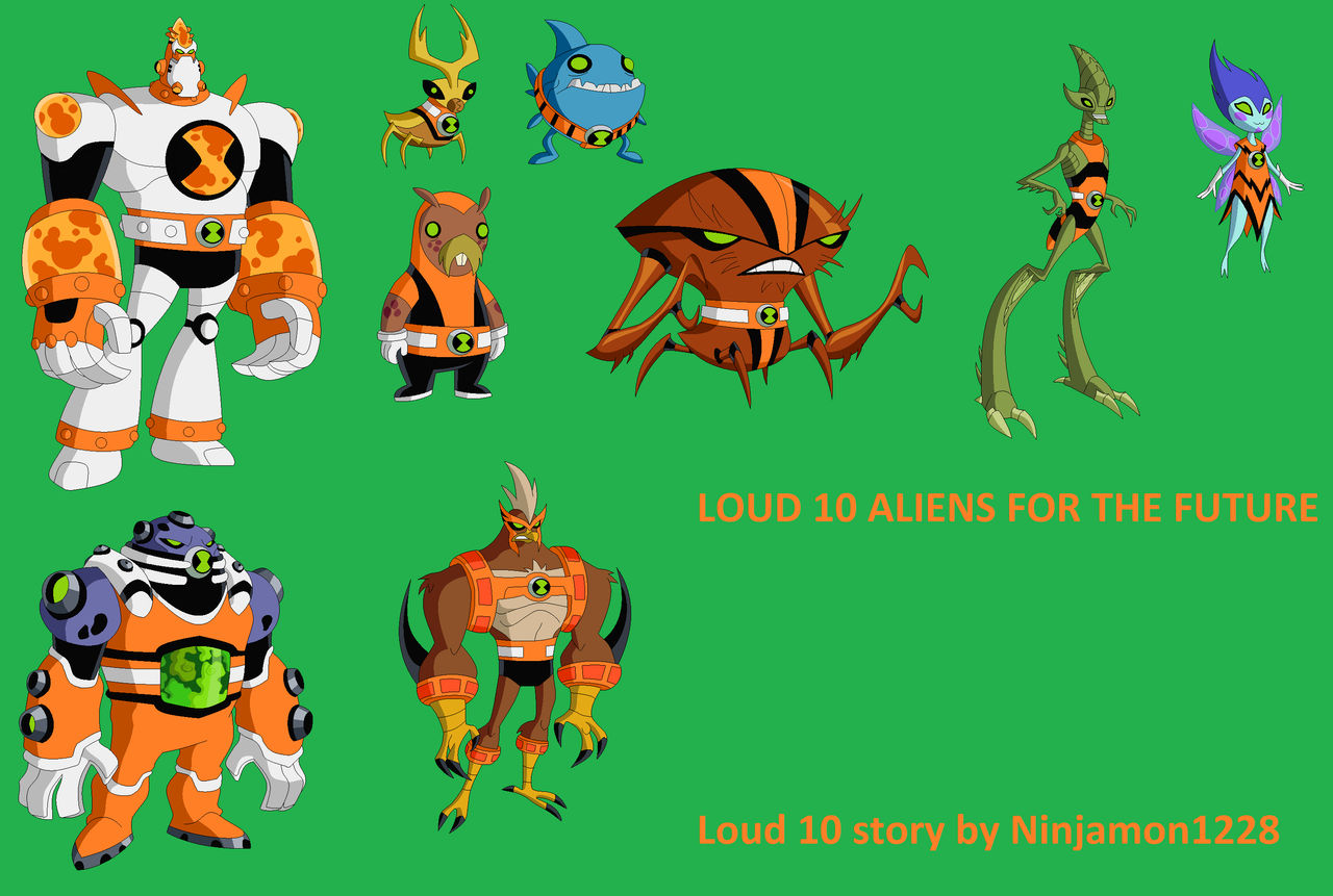 Ben 10 All Aliens! by NickyWindu on DeviantArt