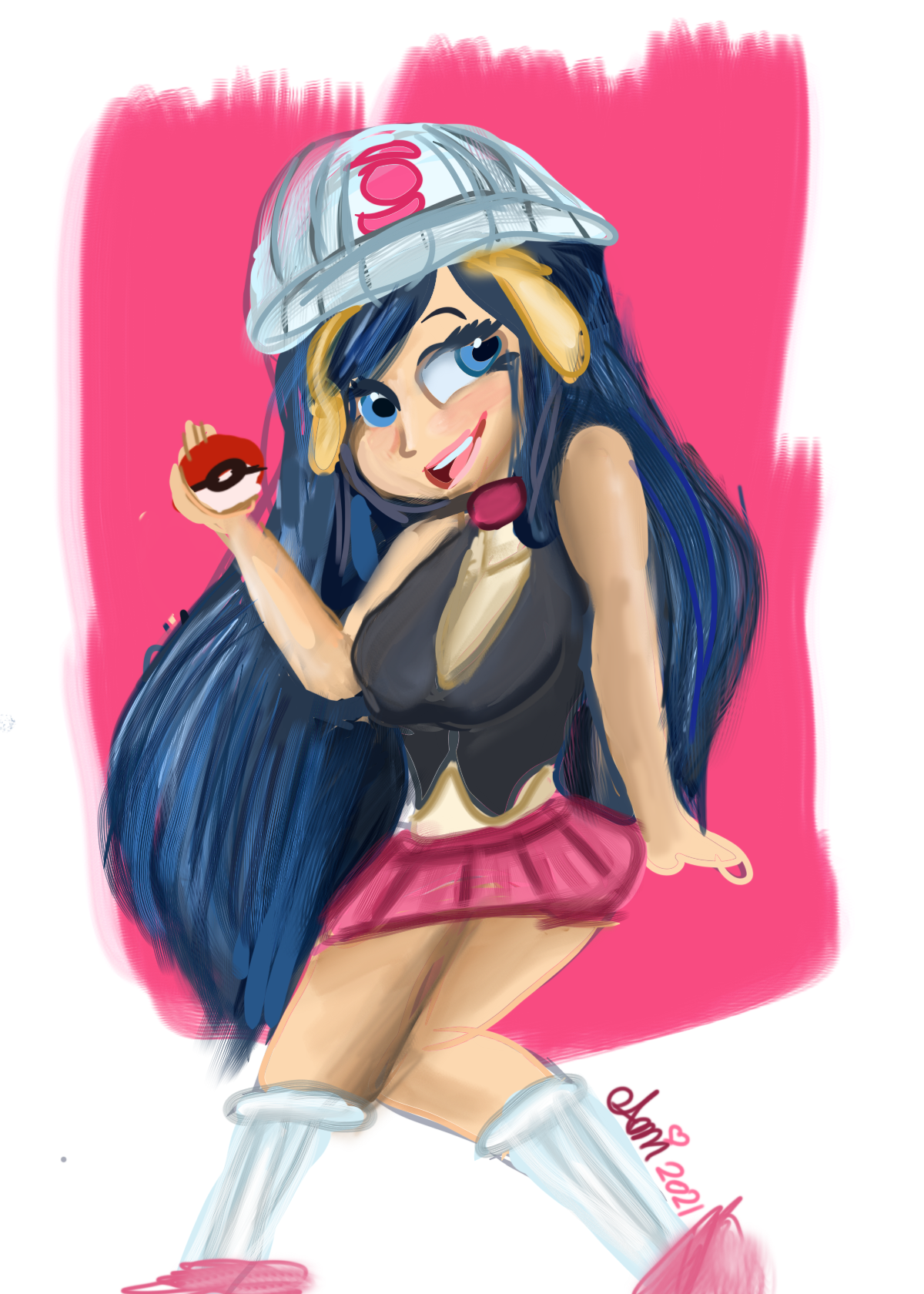 Pokemon - Dawn by MLeth on DeviantArt