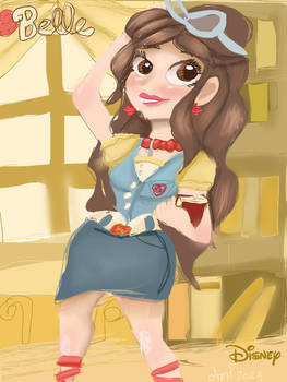 Beauty and the Beast- Book Casual Belle