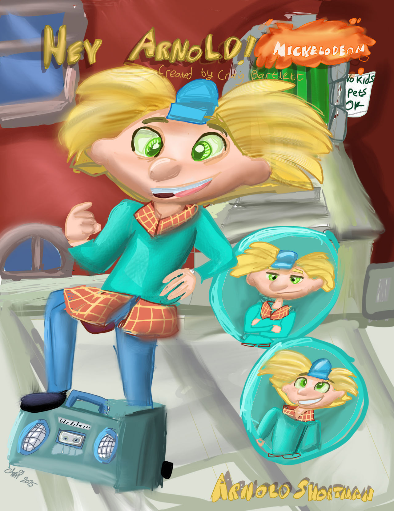 Hey Arnold!- Arnold Shortman by AnnieMadeIt21 on DeviantArt