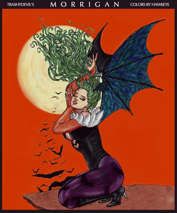 Trashydevil's Morrigan by hawkeye on DeviantArt