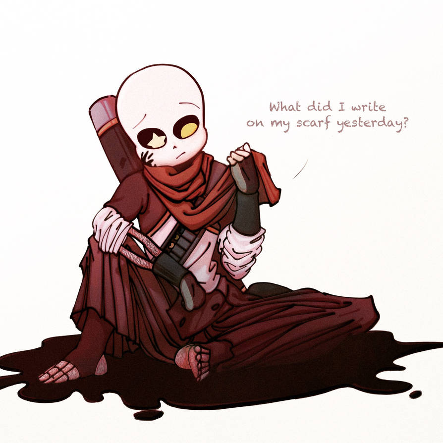 Ink!sans by kindora on DeviantArt