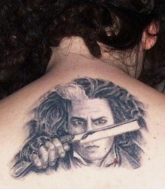 Sweeney Todd tattoo