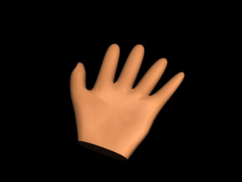 rendered hand by stupidape on DeviantArt