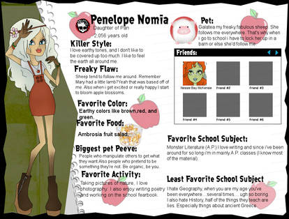 Monster High Penelope