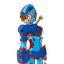 Quizas un fanwork de Megaman X...