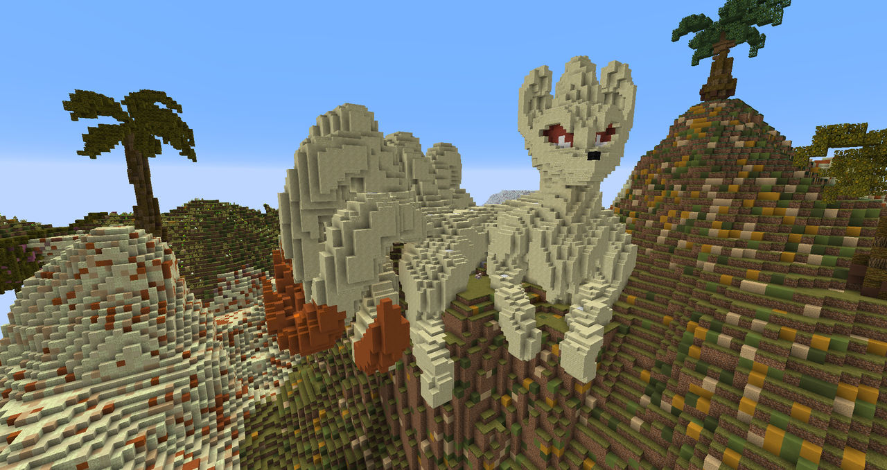 Minecraft Ninetales by JadeiteWren on DeviantArt